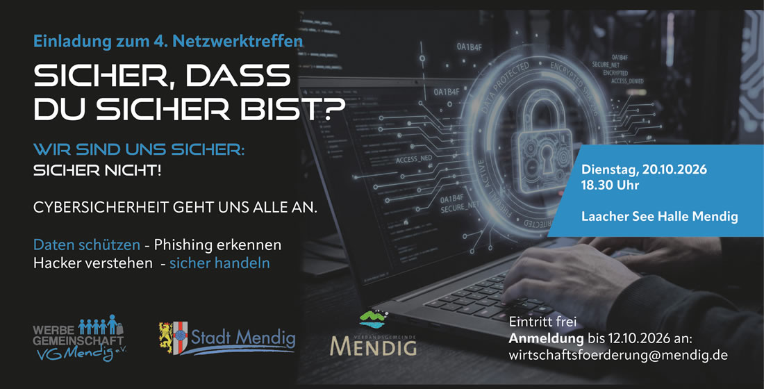 4. Netzwerktreffen der Werbegemeinschaft VG Mendig e.V.