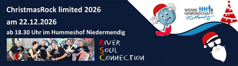 Christmas Rock 2025 am 22.12.2026 im Hummeshof