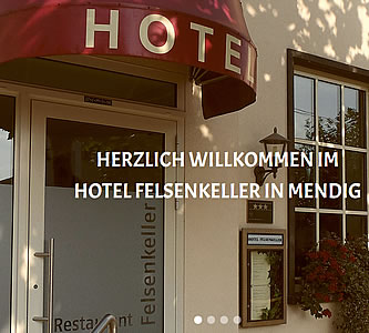 Hotel Restaurant Felsenkeller Mendig Hotel Restaurant Felsenkeller Mendig